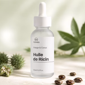 Flacon d’huile de ricin Bio Novea 100 ml