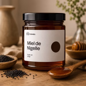 miel de nigelle – pot de 250 g Bio Novea